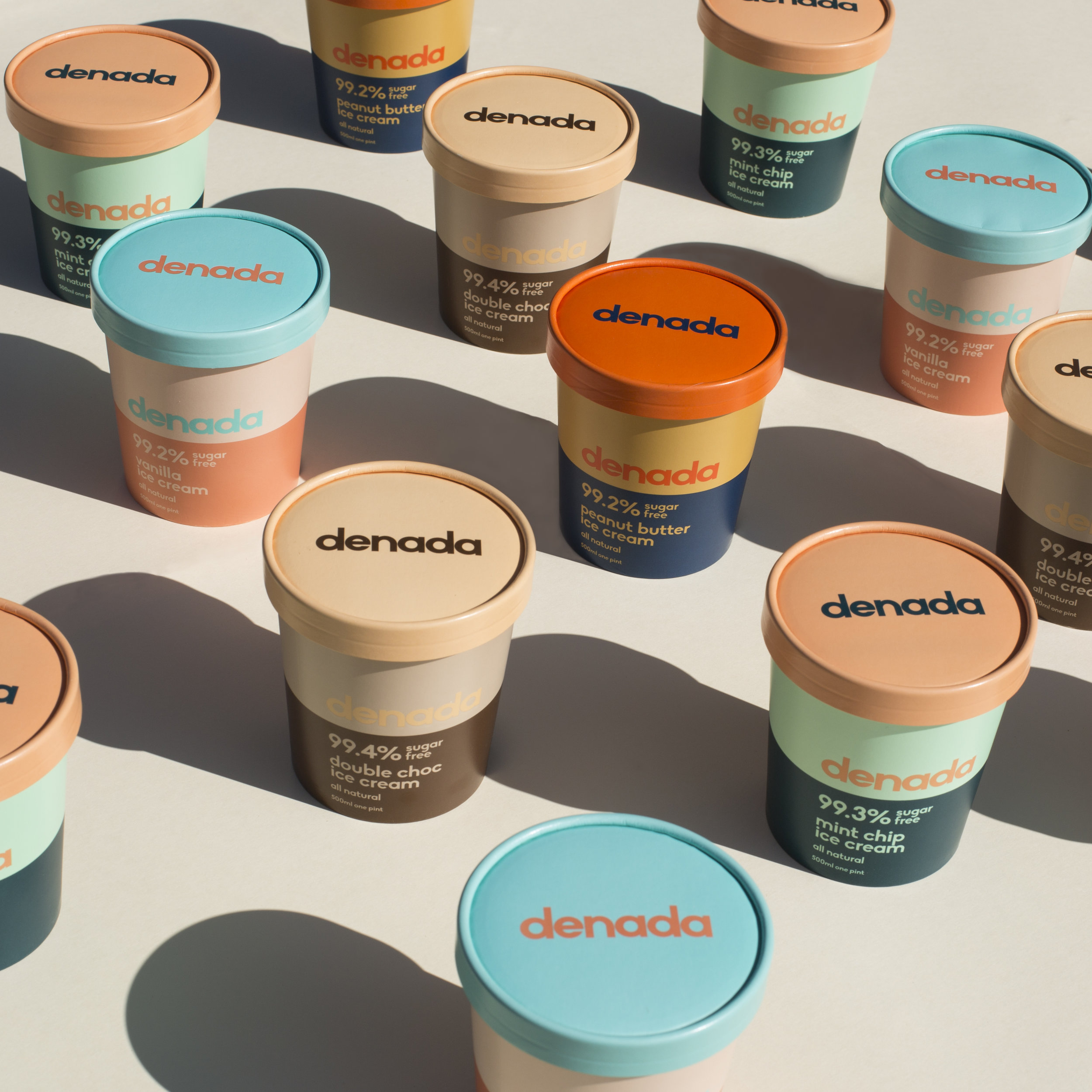 Branding and Packaging for Sugar Free Ice Cream Company World Brand
